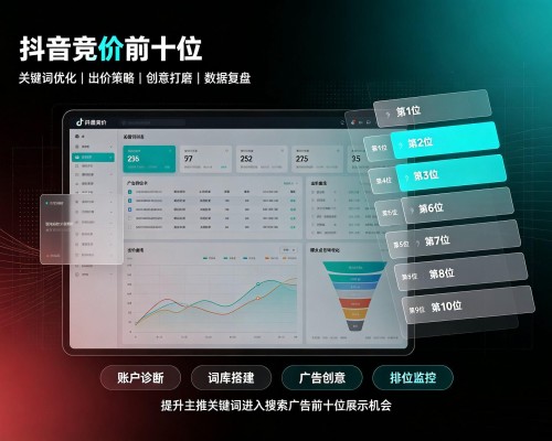 越秀抖音搜索竞价