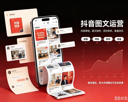 越秀抖音图文代运营服务
